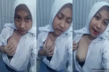 Bokep Hijab Remaja Toket Gede Pamer Body Seksi Sampe Memek Basah Becek