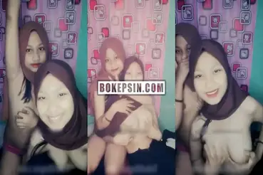 Viral Adik Kakak Hijab Pamer Nenen Gede Ngewe Brutal